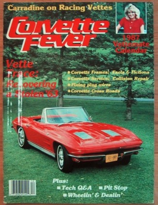 CORVETTE FEVER 1986 DEC - IMSA GTO & CARRADINE